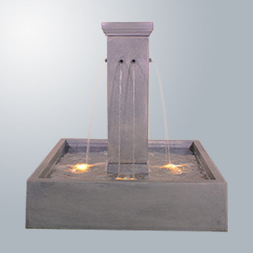 Elegant Quadrum Courtyard Fountain for a Tranquil Outdoor Escape