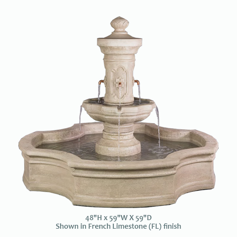 Elegant Ravello Monaco Pond Fountain for Your Outdoor Oasis
