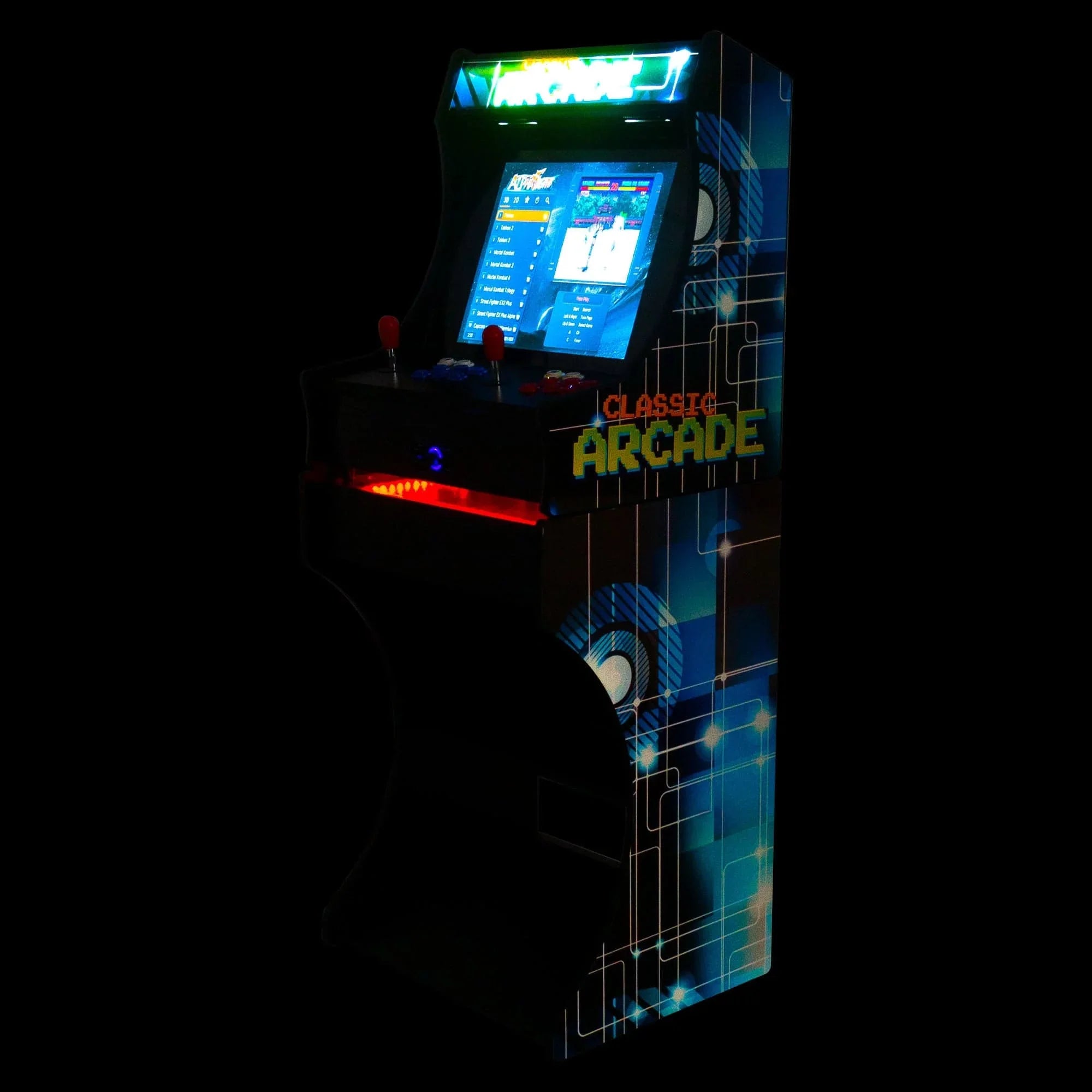 Creative Arcades 2P Mini Arcade Machine - 19" LCD | Portable Tabletop Arcade