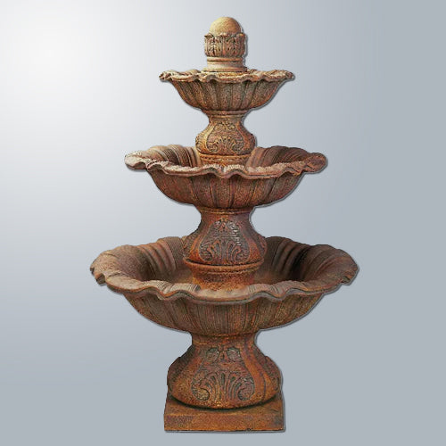 Elegant Regina Three-Tier Water Fountain