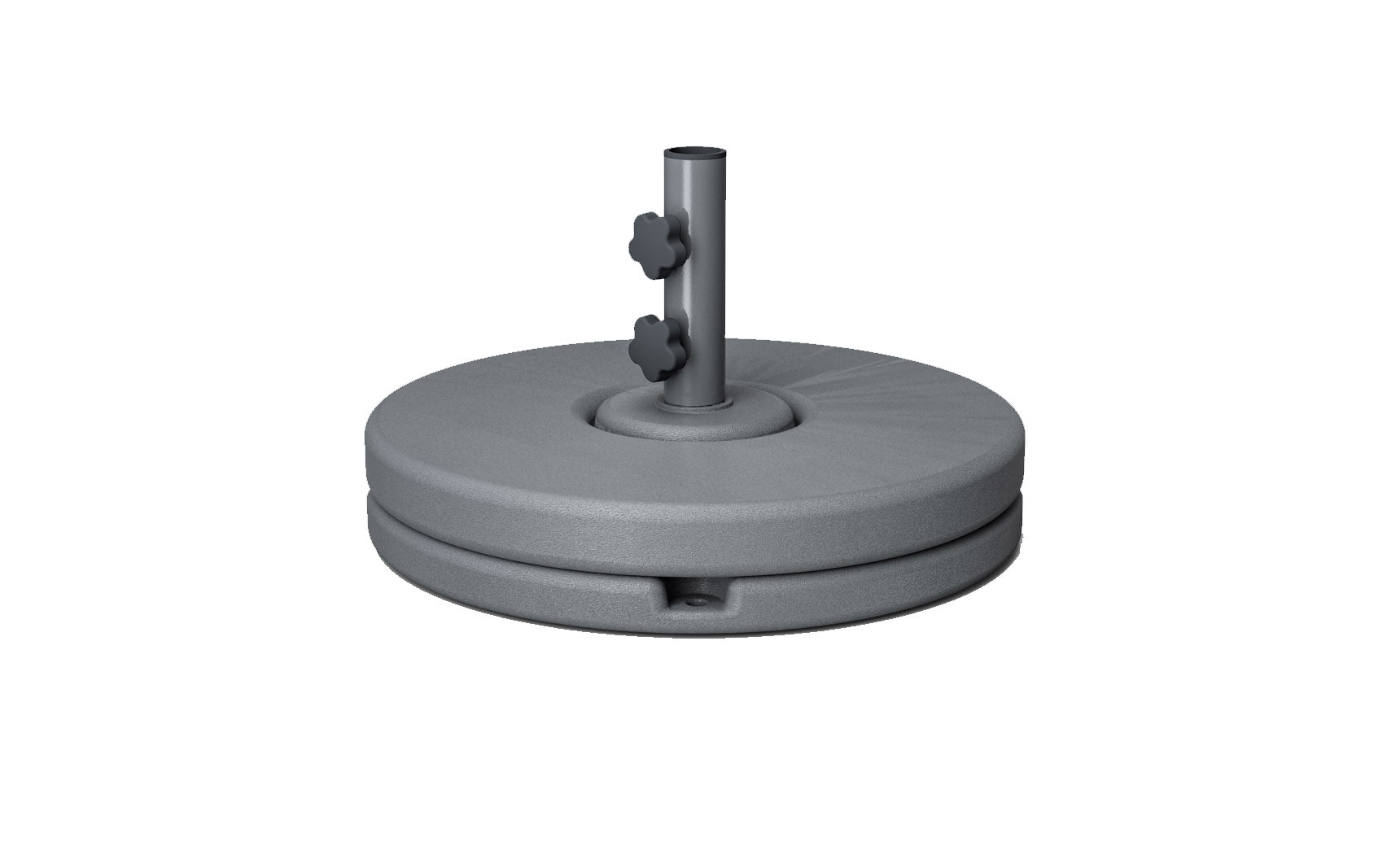 Ledge Resin Coated Concrete Umbrella Base