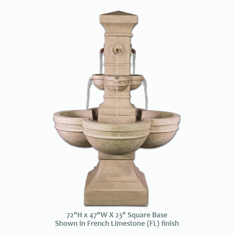 Elegant Rialto Courtyard Water Feature