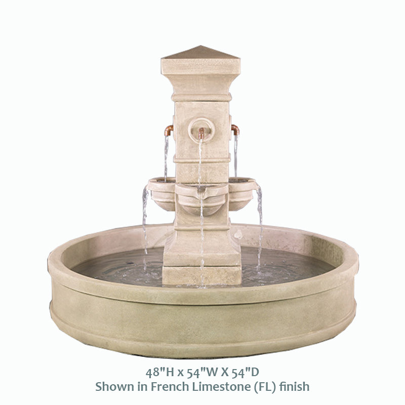 Stunning Rialto Malibu Pond Fountain for a Serene Water Feature