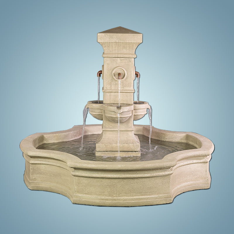 Enchanting Rialto Monaco Pond Fountain