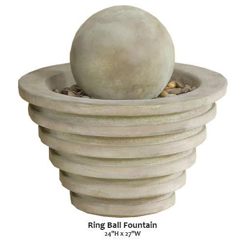 Exquisite Ring Ball Water Fountain