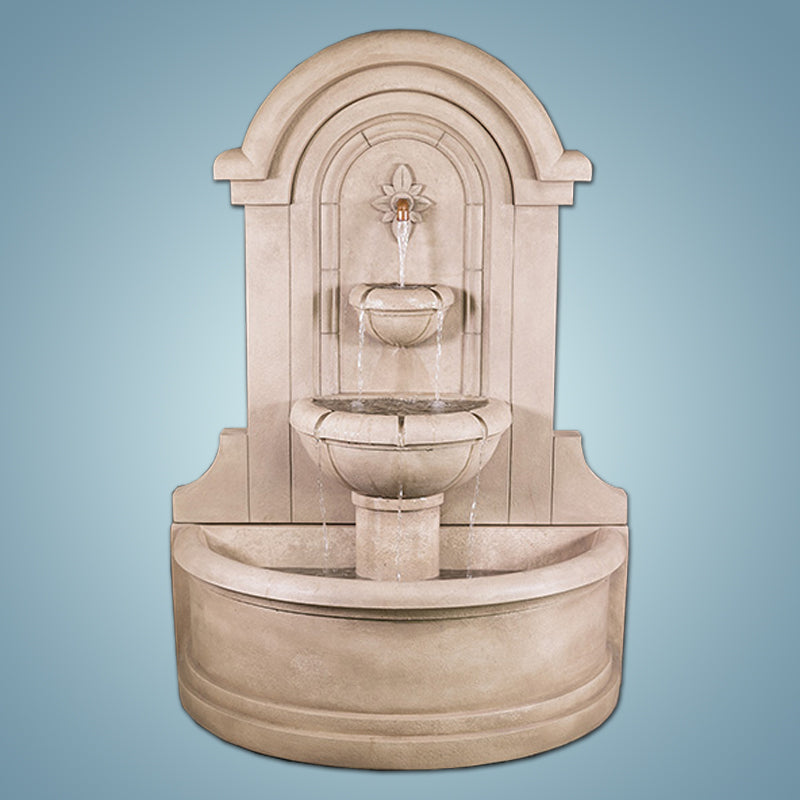 Elegant Riviera Wall Fountain for Stunning Outdoor Ambiance
