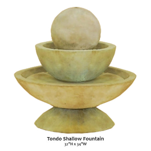 Charming Small Round Combo Fountain