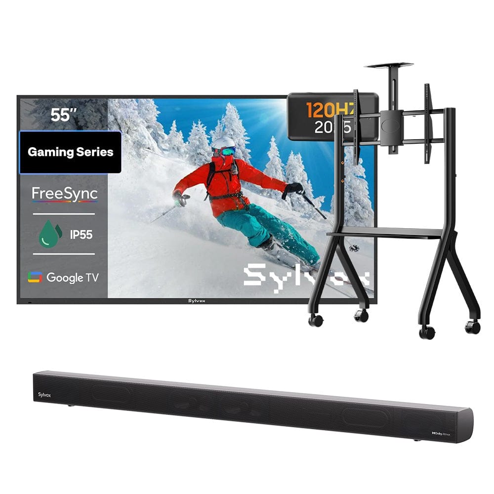 55" 120HZ Waterproof Outdoor TV-2025 Gaming Series