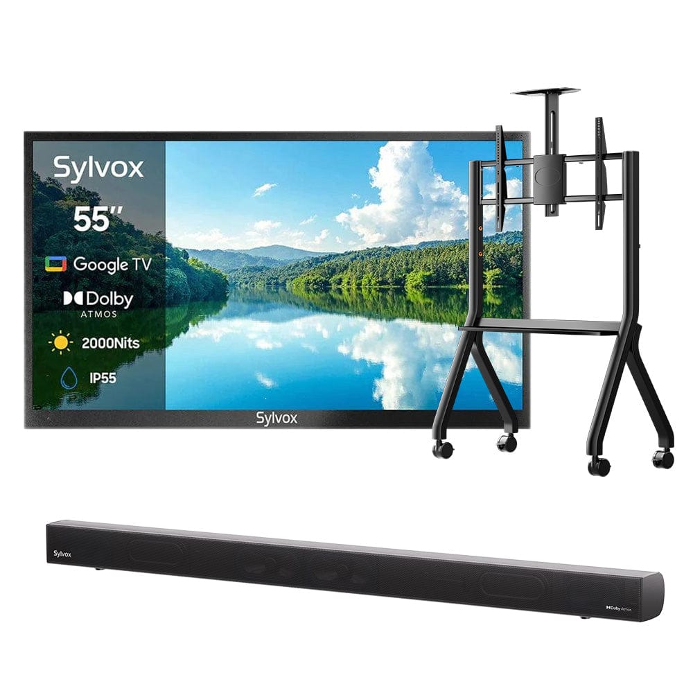 55" 2000Nit Google Outdoor TV - 2024 Pool Pro 2.0 Series(NEW)