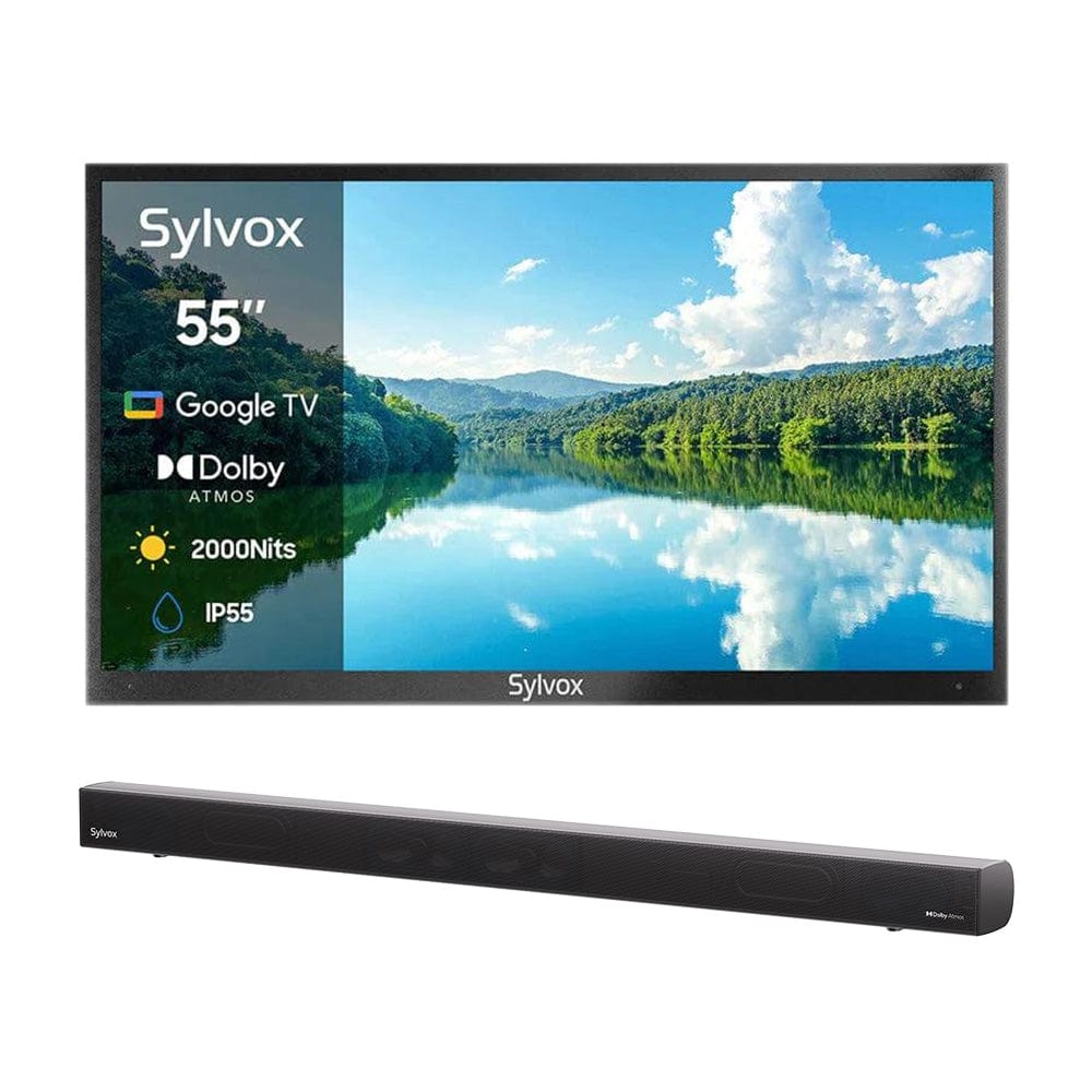 55" 2000Nit Google Outdoor TV - 2024 Pool Pro 2.0 Series(NEW)