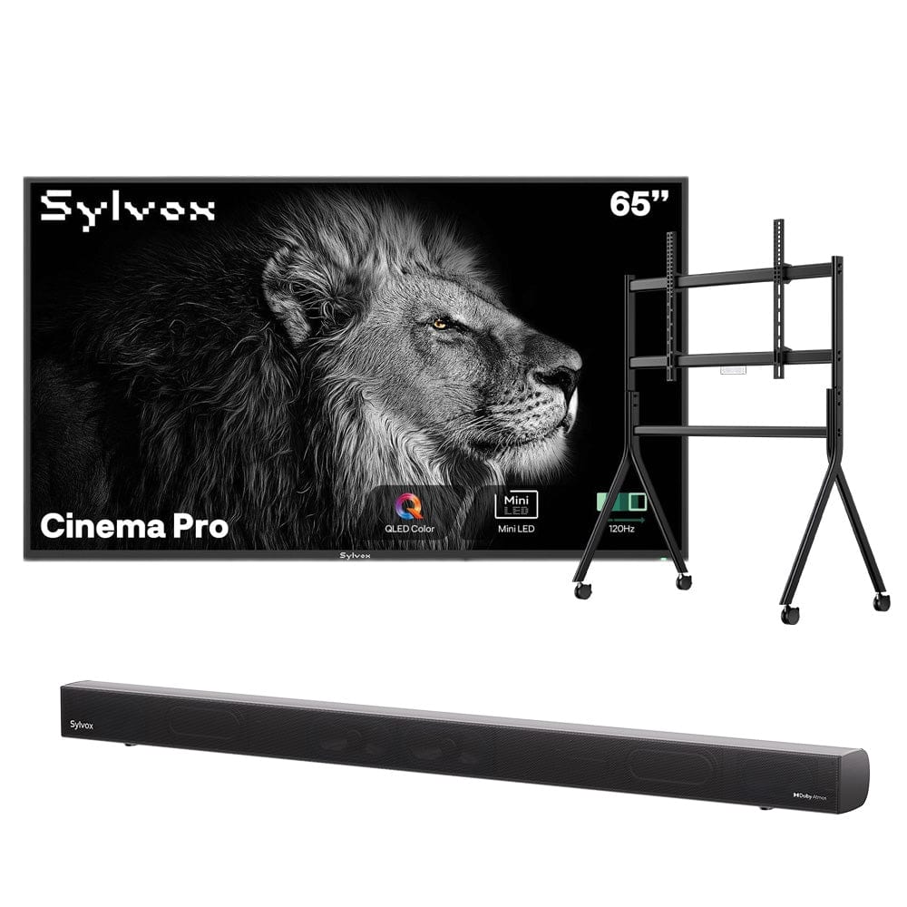 Sylvox Cinema Pro 65" Helio QLED 120HZ Outdoor TV(3500Nits)-2025 Model