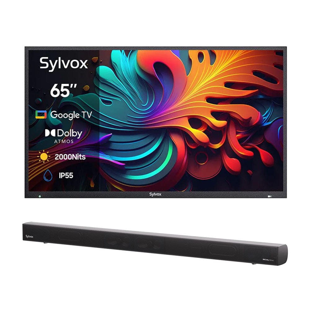 65" Premium QLED Google Outdoor TV - 2024 Pool Pro QLED 2.0 Series(NEW)