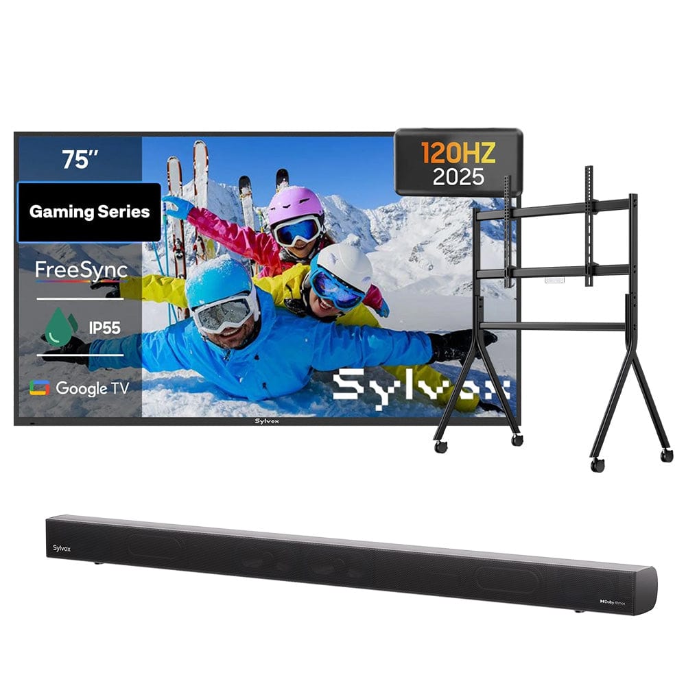 75" 120HZ Waterproof Outdoor TV-2025 Gaming Series