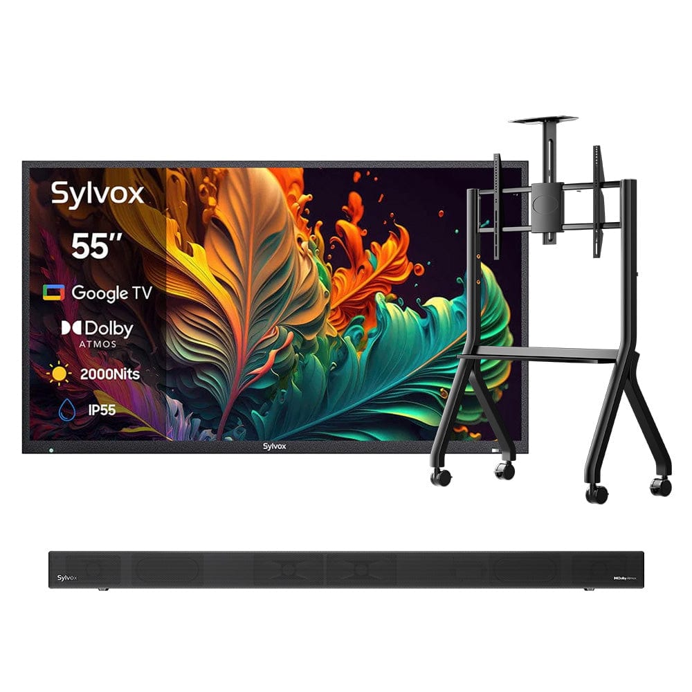 55" Premium QLED Google Outdoor TV - 2024 Pool Pro QLED 2.0 Series(NEW)