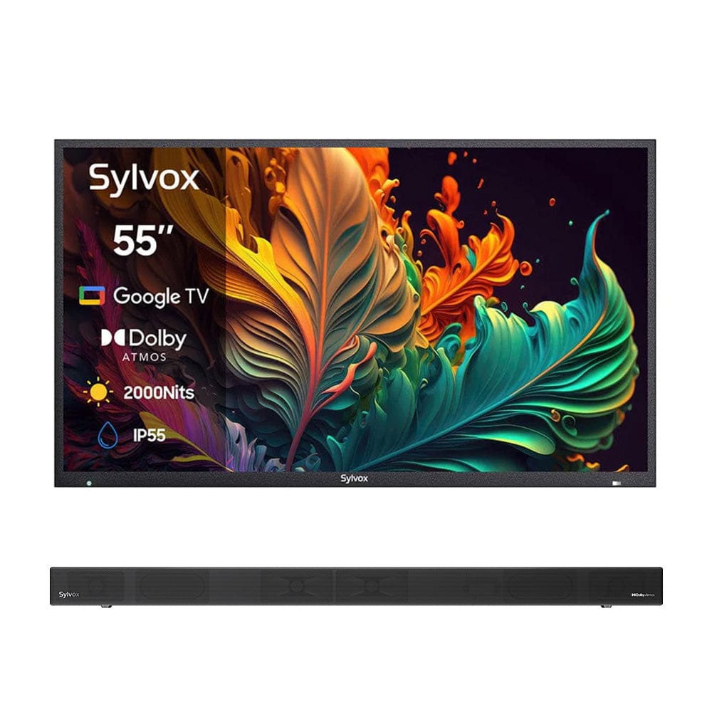 55" Premium QLED Google Outdoor TV - 2024 Pool Pro QLED 2.0 Series(NEW)
