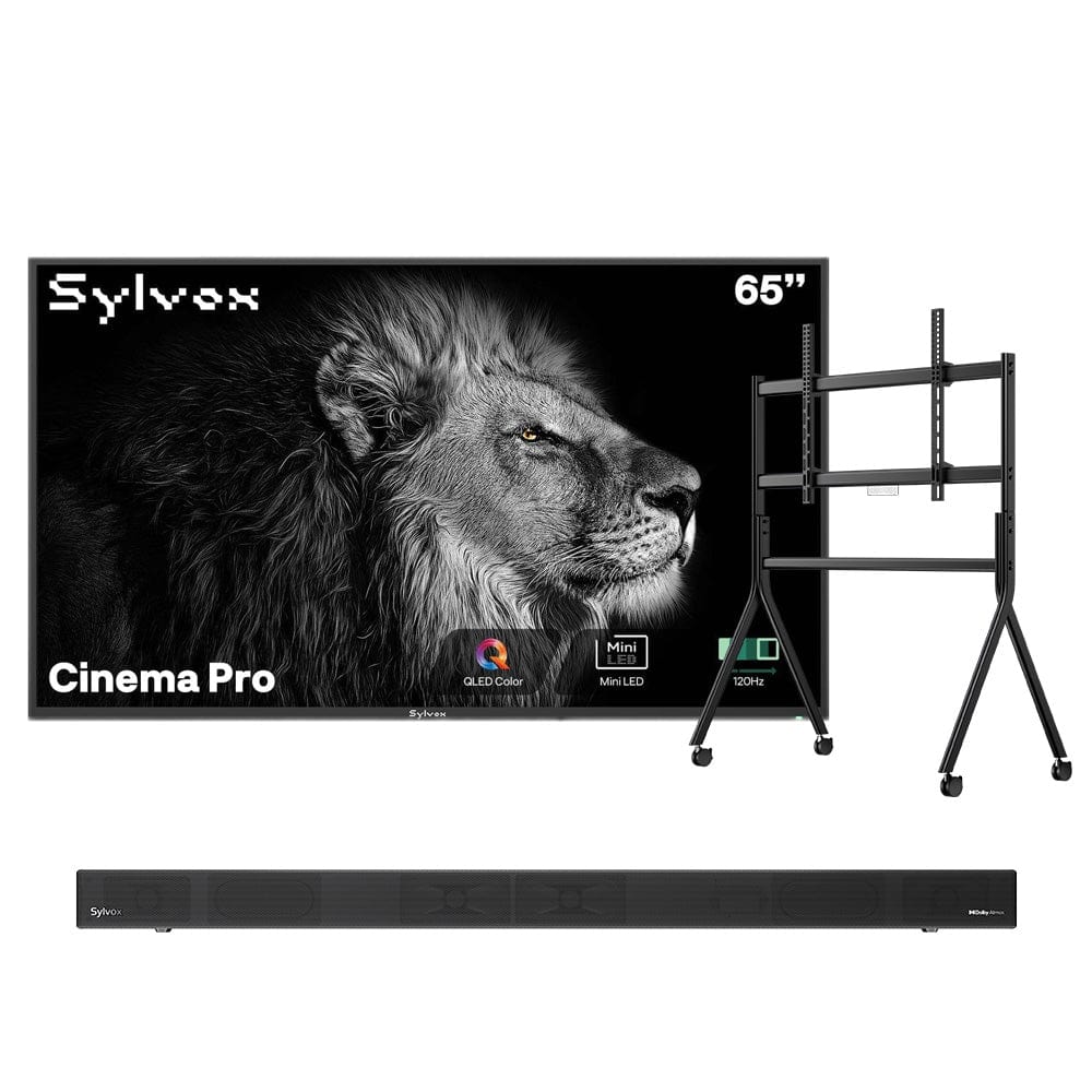 Sylvox Cinema Pro 65" Helio QLED 120HZ Outdoor TV(3500Nits)-2025 Model