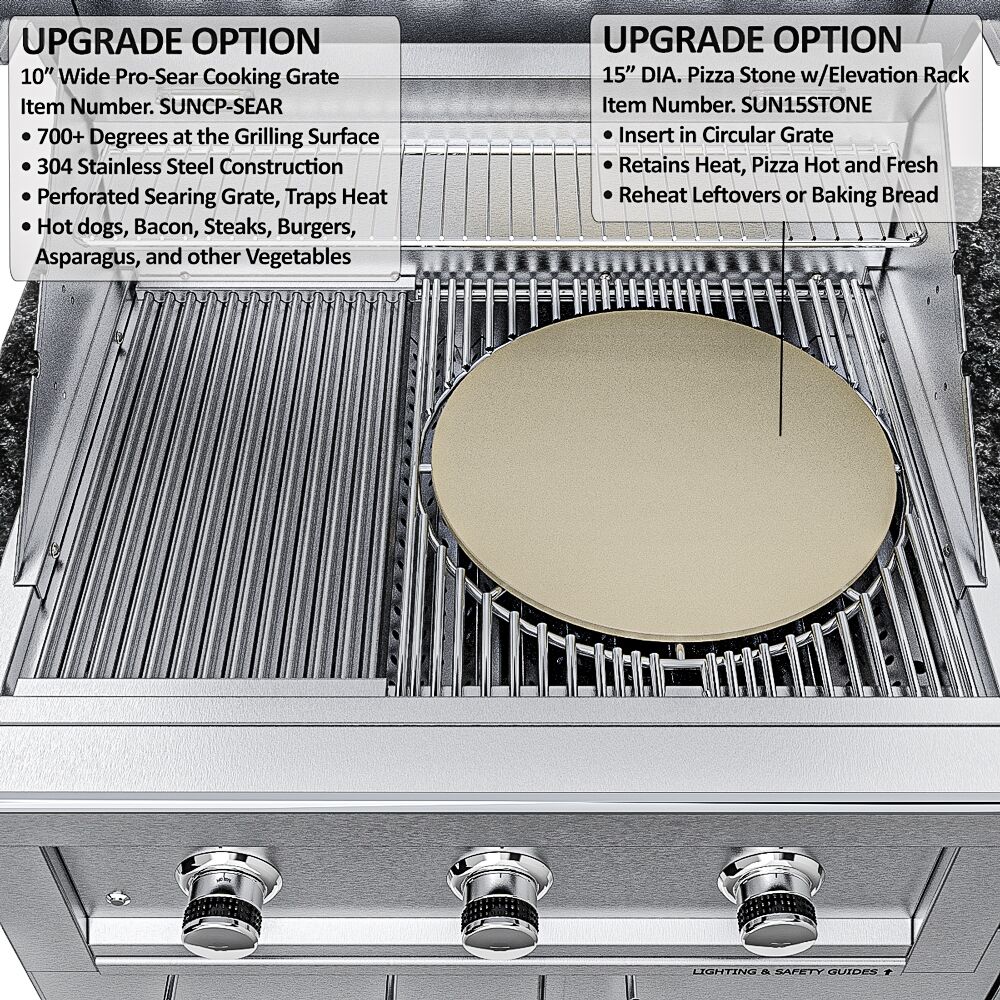 Sunstone Grills THE SUMMIT 10FT ADA-Compliant Cabinet Island Package – SCPSUMMIT10