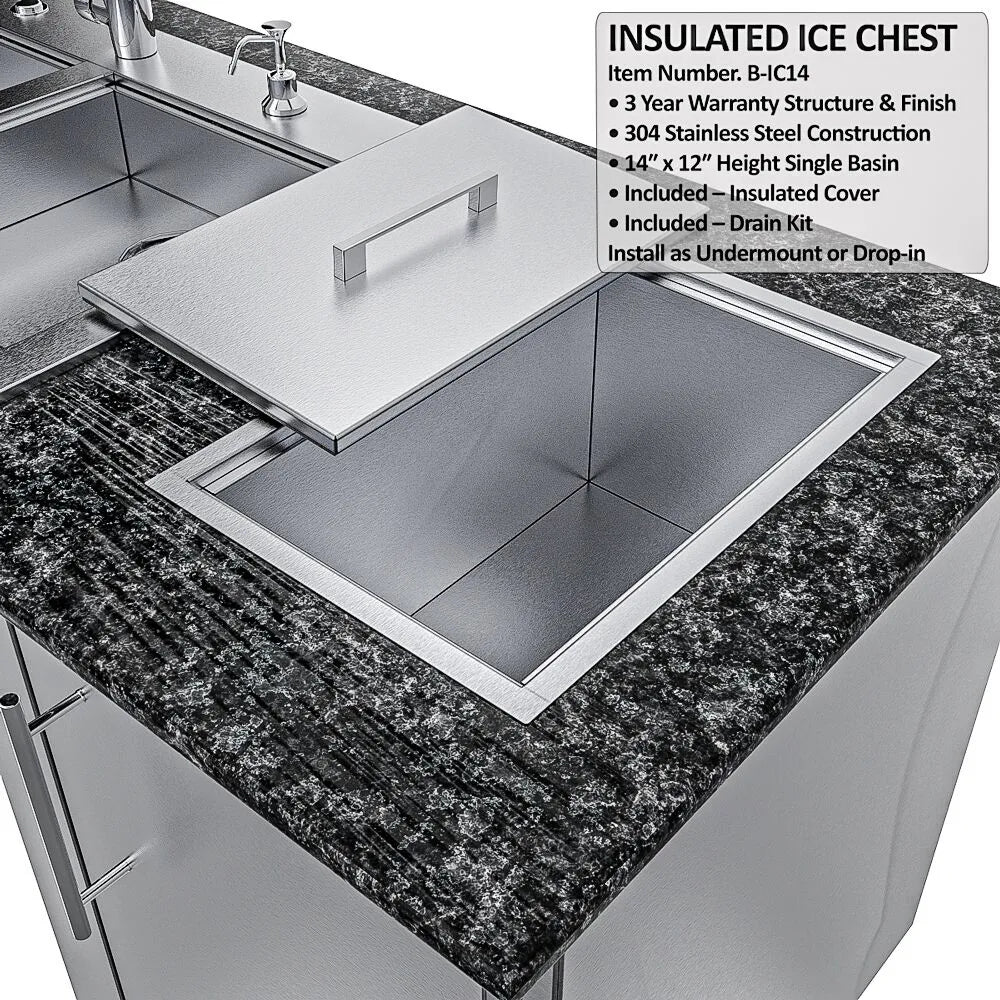 Sunstone Grills THE SUMMIT 10FT ADA-Compliant Cabinet Island Package – SCPSUMMIT10
