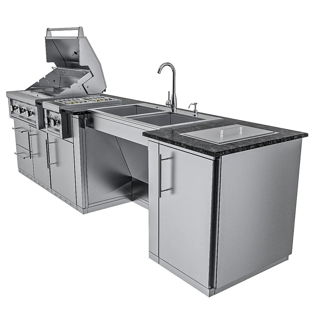 Sunstone Grills THE SUMMIT 10FT ADA-Compliant Cabinet Island Package – SCPSUMMIT10