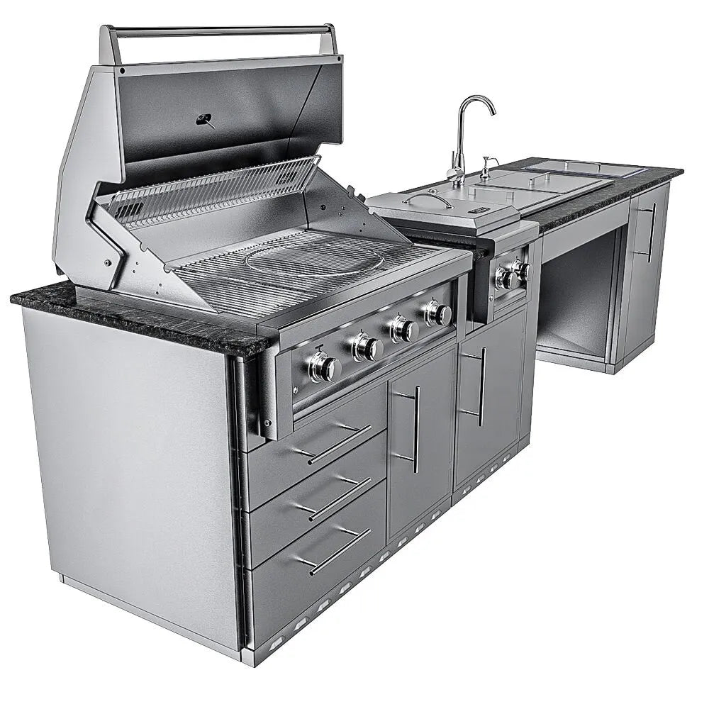 Sunstone Grills THE SUMMIT 10FT ADA-Compliant Cabinet Island Package – SCPSUMMIT10