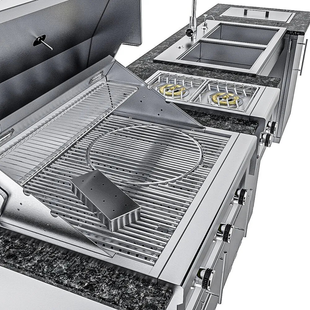 Sunstone Grills THE SUMMIT 10FT ADA-Compliant Cabinet Island Package – SCPSUMMIT10