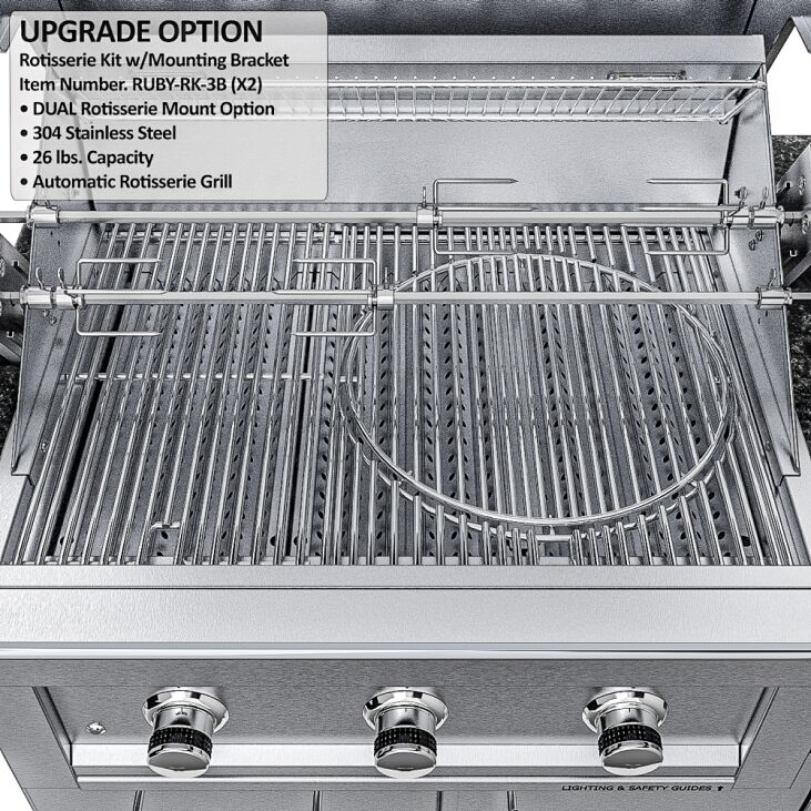 Sunstone Grills THE BAYOU 8 Foot 6 Inches Cabinet Island Package – SCPBAYOU8.6