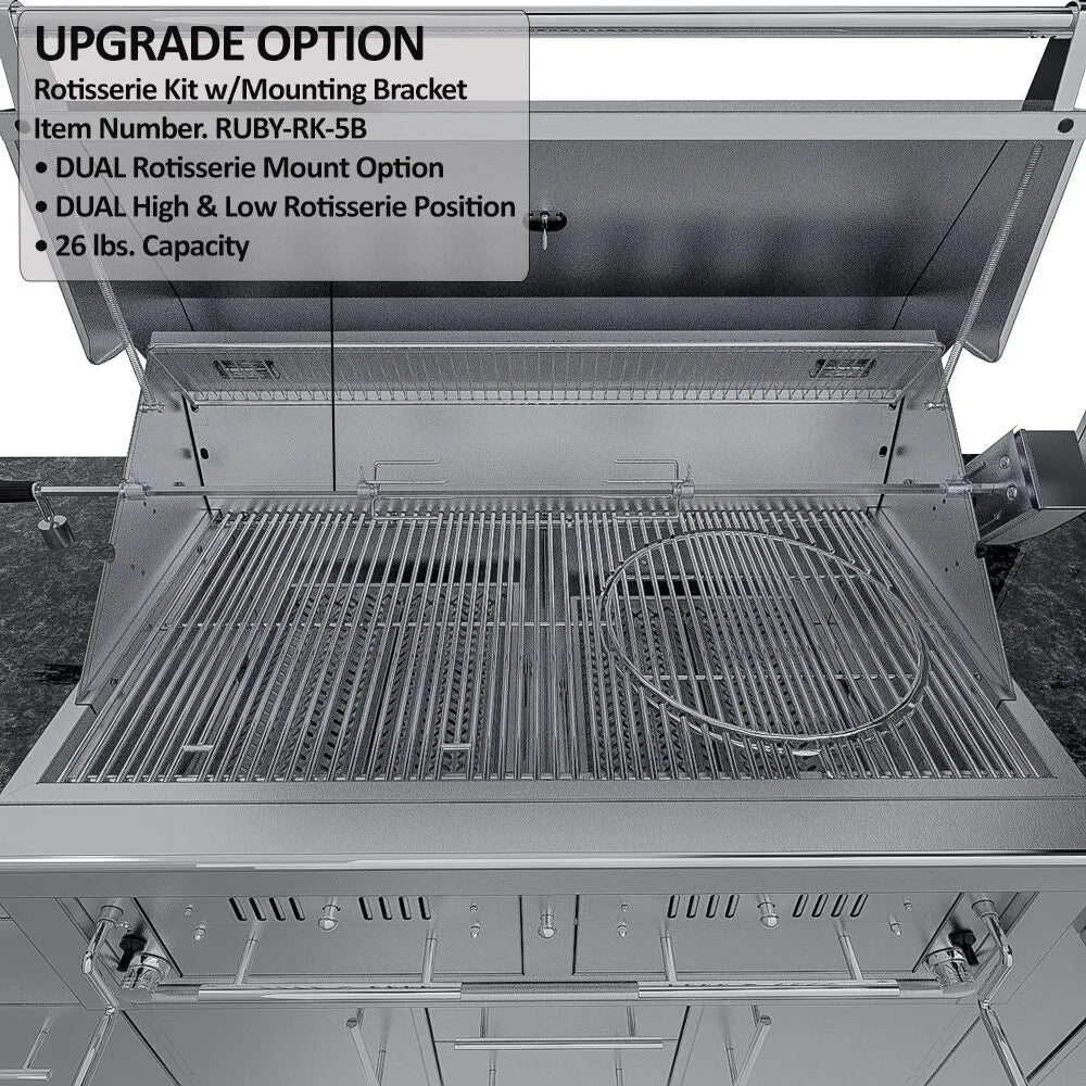 Sunstone Grills THE DALLAS 14 Foot Outdoor Cabinet Island Package with the Largest Gas Hybrid Charcoal Grill – SCPDALLAS14