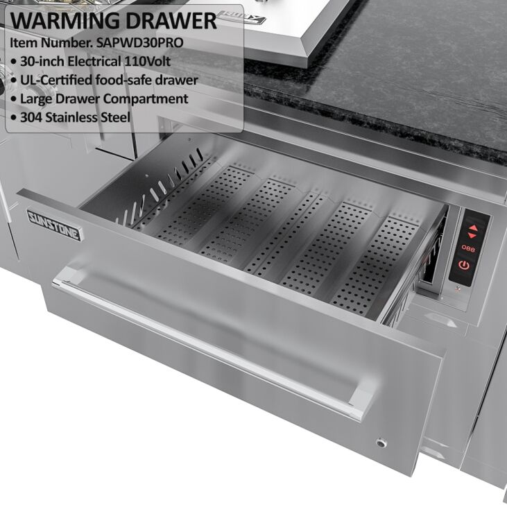 Sunstone Grills THE FRENCH QUARTER 13 Foot 7 Inch Large Expansive Island Package – SCP_FRENCHQUARTER13.7