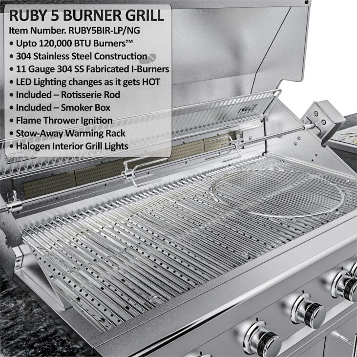Sunstone Grills THE FRENCH QUARTER 13 Foot 7 Inch Large Expansive Island Package – SCP_FRENCHQUARTER13.7