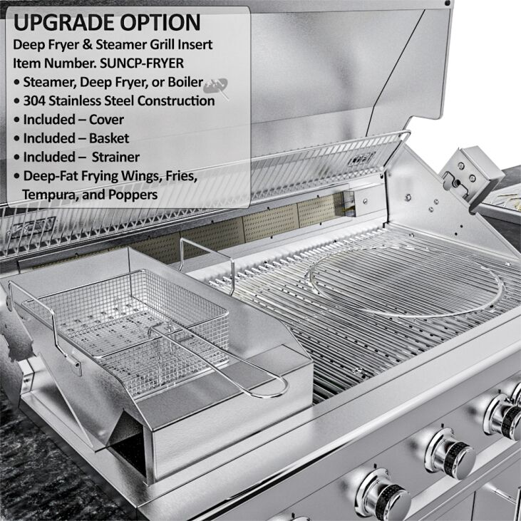 Sunstone Grills THE FRENCH QUARTER 13 Foot 7 Inch Large Expansive Island Package – SCP_FRENCHQUARTER13.7