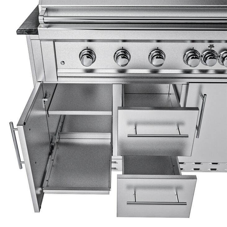 Sunstone Grills THE FRENCH QUARTER 13 Foot 7 Inch Large Expansive Island Package – SCP_FRENCHQUARTER13.7
