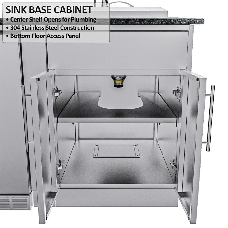 Sunstone Grills THE FRENCH QUARTER 13 Foot 7 Inch Large Expansive Island Package – SCP_FRENCHQUARTER13.7