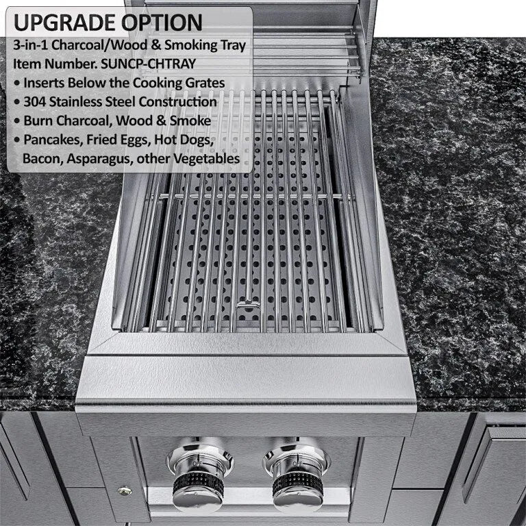 Sunstone Grills THE GULF BREEZE 10 Foot Expansive High Quality Cabinet Island Package – SCPGULFBREEZE10.2