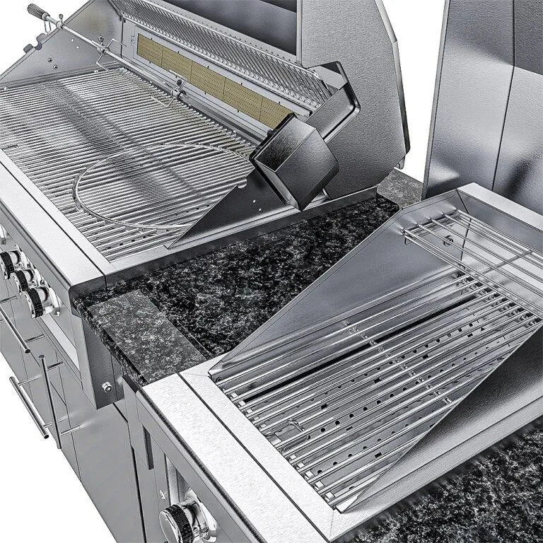 Sunstone Grills THE GULF BREEZE 10 Foot Expansive High Quality Cabinet Island Package – SCPGULFBREEZE10.2