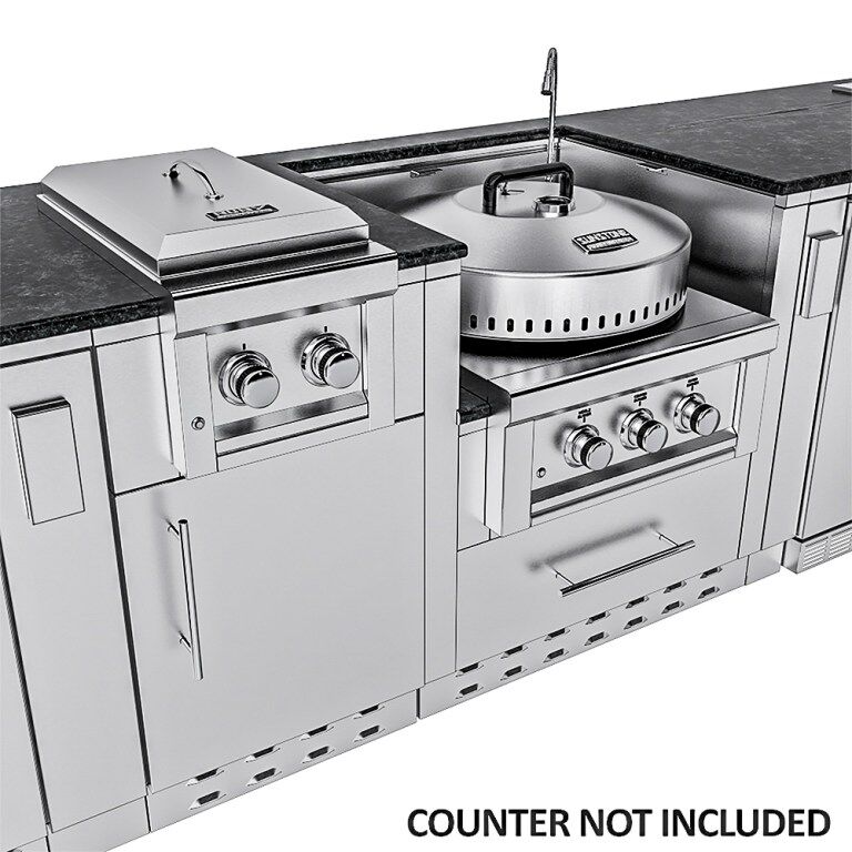 Sunstone Grills THE HILL COUNTRY 13 Foot 6 Island Package – SCPHILLCOUNTRY13.6