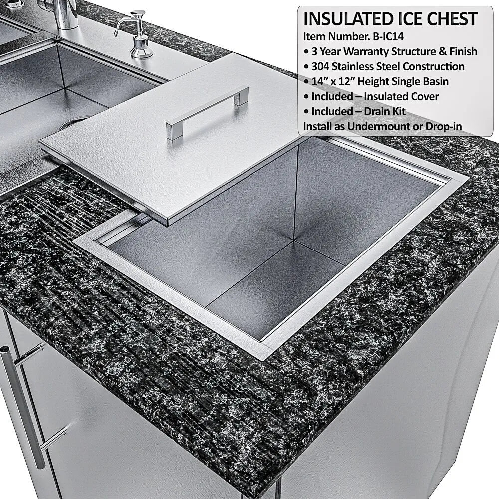 Sunstone Grills THE MAGNOLIA 10FT ADA-Compliant Cabinet Island Package – SCPMAGNOLIA10