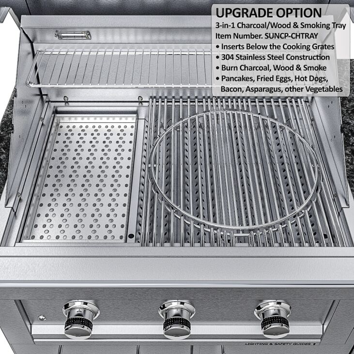 Sunstone Grills THE TEXAS TANGO 19FT Outdoor Cabinet large Island Package – SCPTXTANGO19