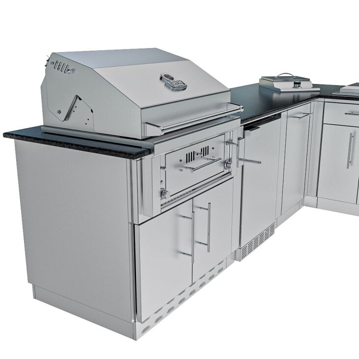 Sunstone Grills THE TEXAS TANGO 19FT Outdoor Cabinet large Island Package – SCPTXTANGO19