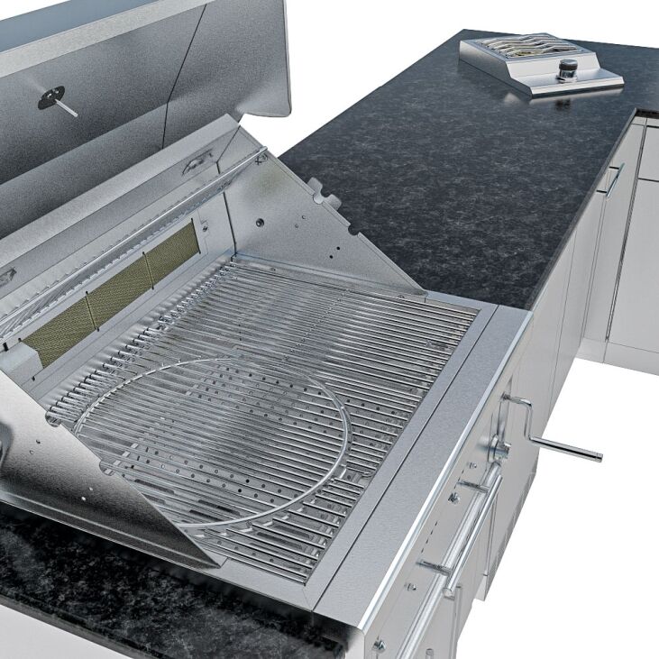 Sunstone Grills THE TEXAS TANGO 19FT Outdoor Cabinet large Island Package – SCPTXTANGO19