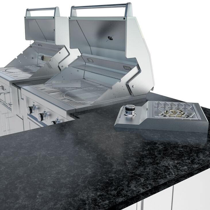 Sunstone Grills THE TEXAS TANGO 19FT Outdoor Cabinet large Island Package – SCPTXTANGO19