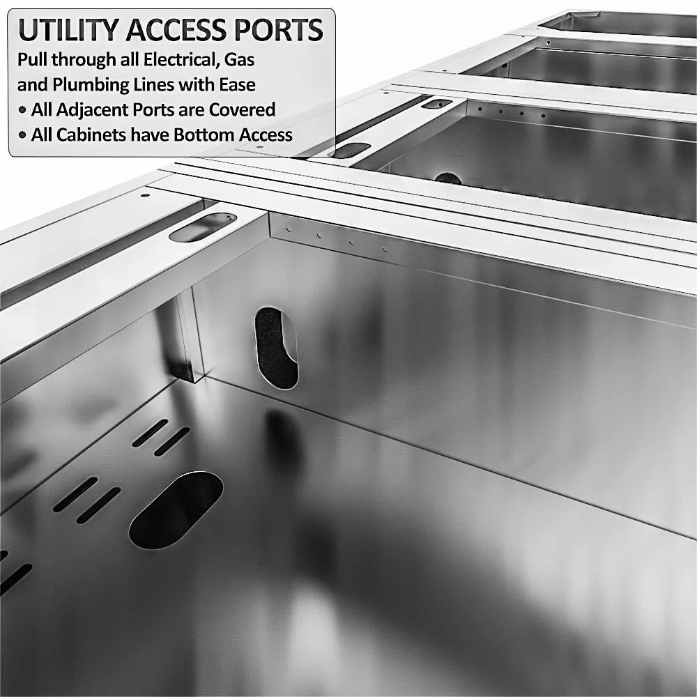 Sunstone Grills THE MAGNOLIA 10FT ADA-Compliant Cabinet Island Package – SCPMAGNOLIA10