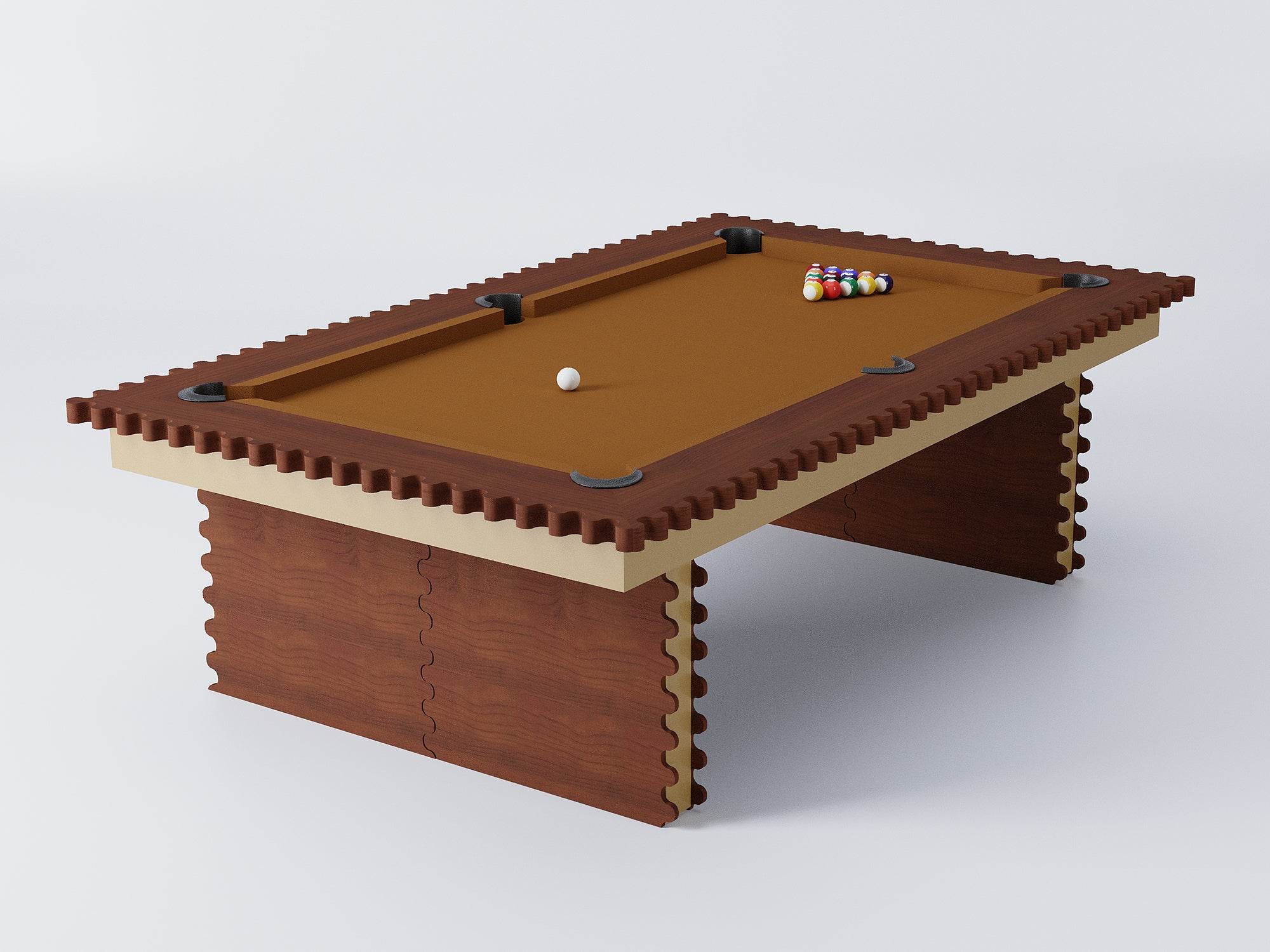 Sean Woolsey Squiggles Pool Table