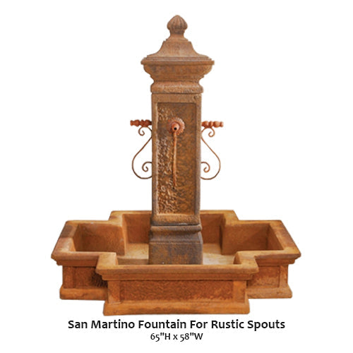 Charming San Martino Fountain for Rustic Elegance