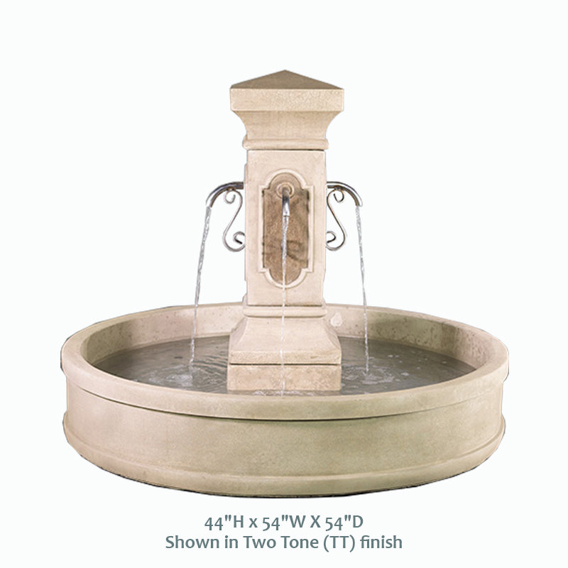 Enchanting San Pietro Malibu Pond Fountain for a Serene Outdoor Oasis