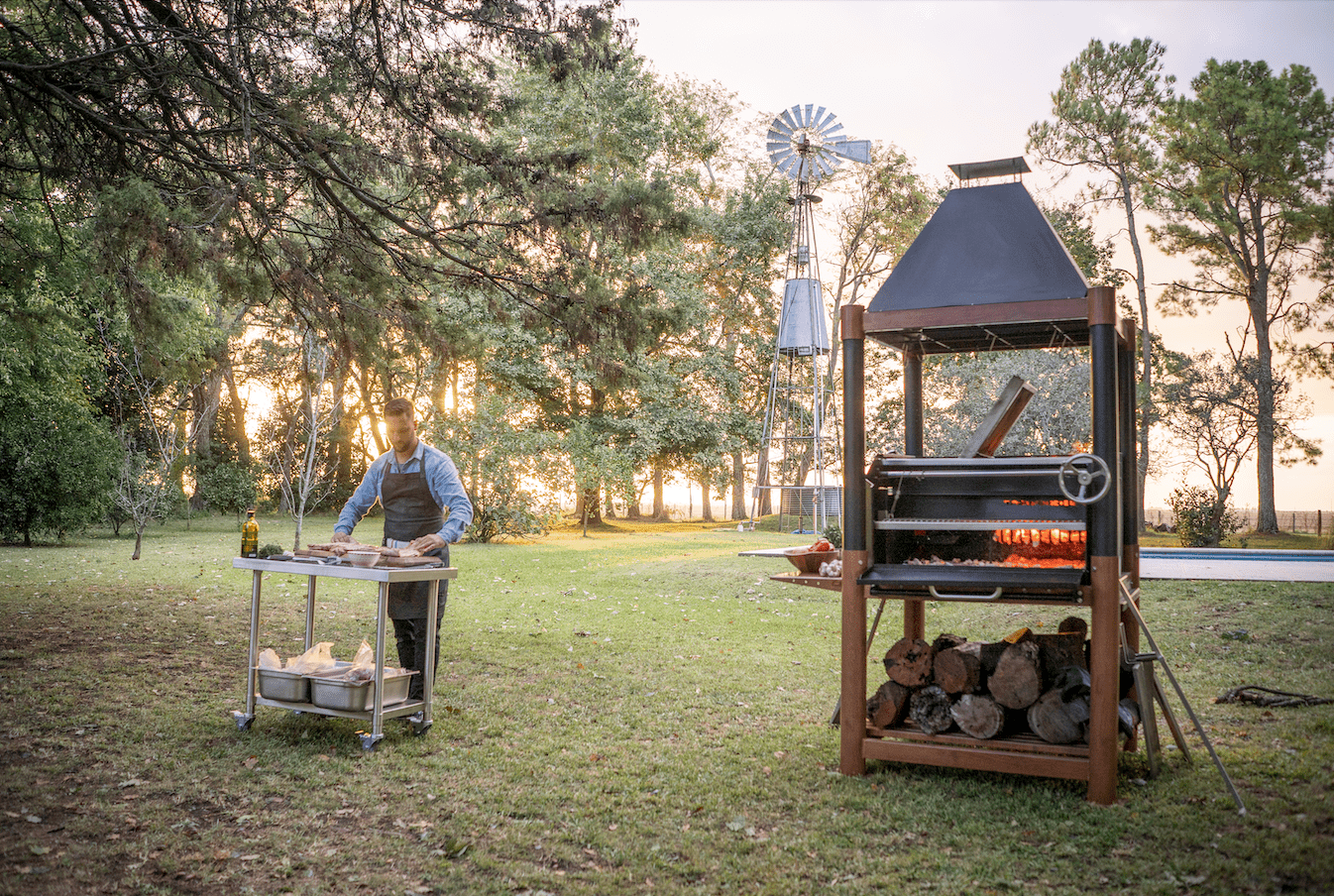 Tagwood BBQ Working table | Stainless steel | BBQ10SS--