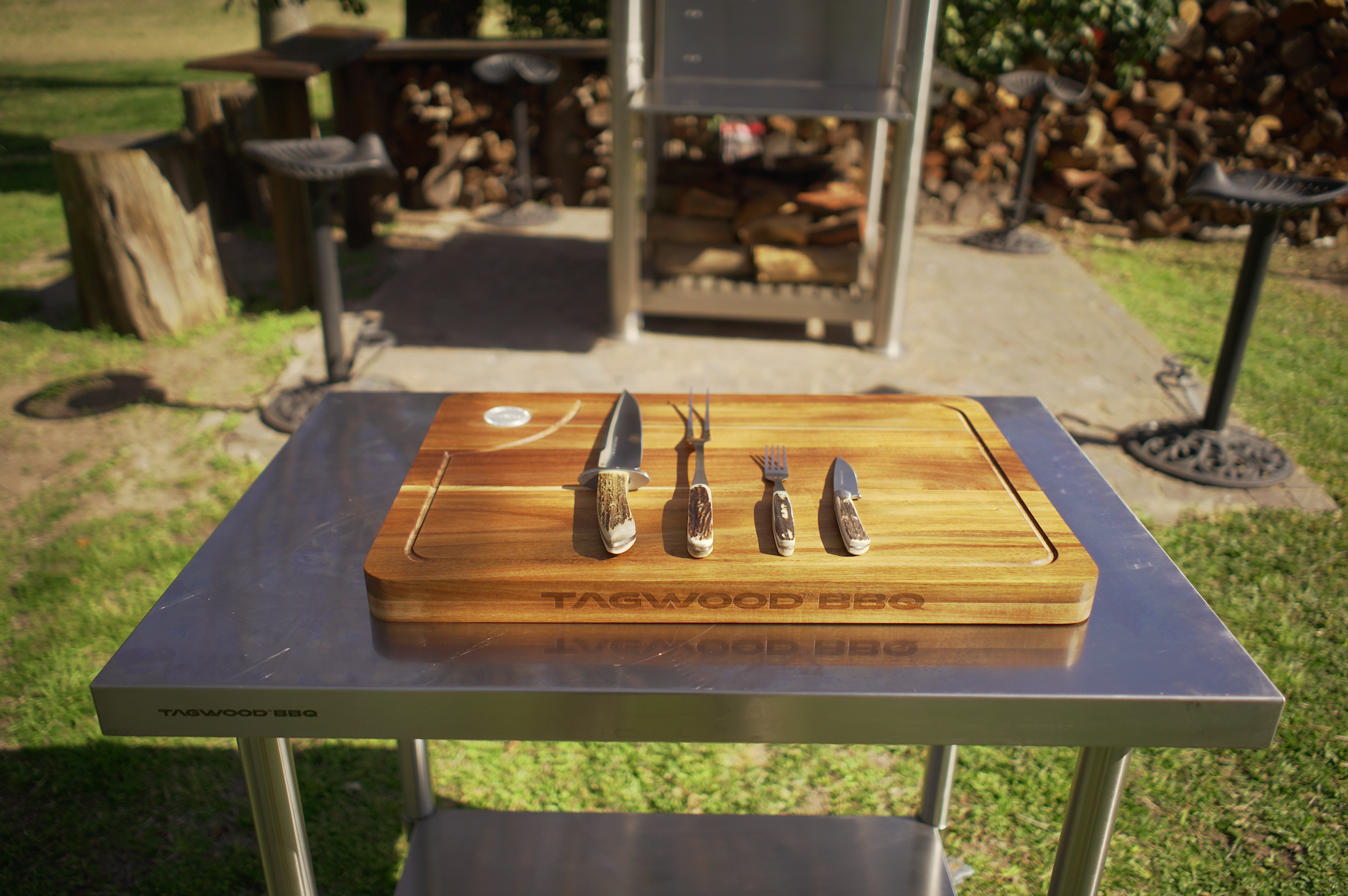 Tagwood BBQ Edge-Grain Cutting & Carving Board | TAWO05 --