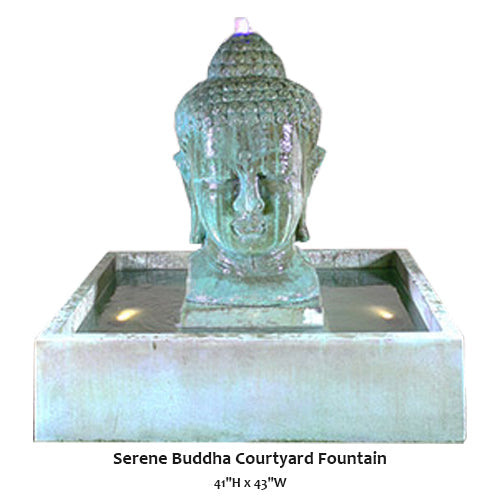 Tranquil Buddha Garden Fountain