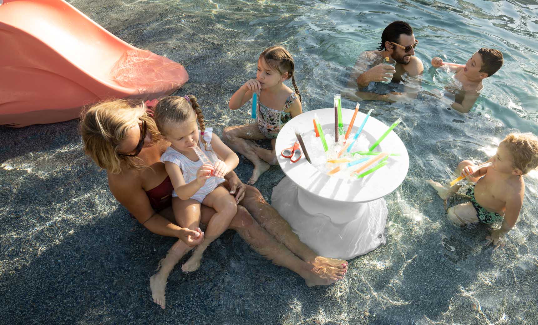Ledge Signature Tall Ice Bin Side Table