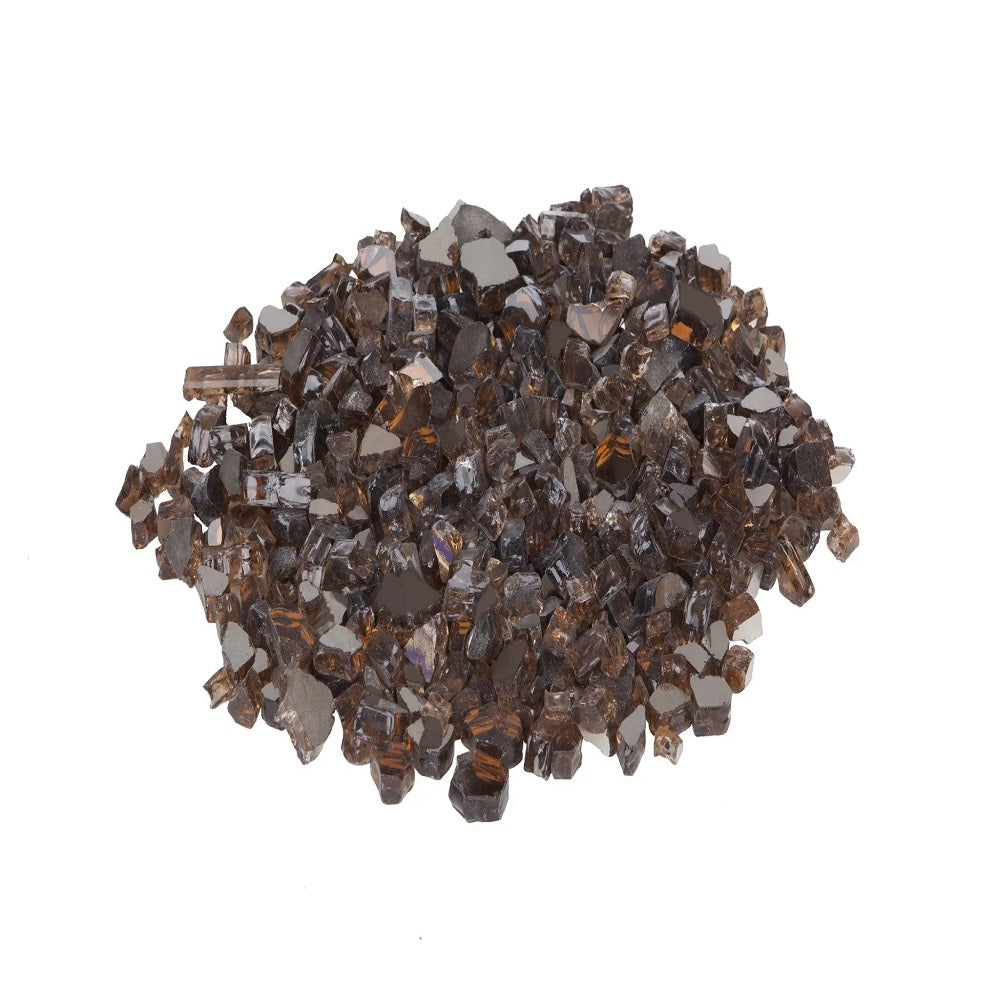 Fire Sense Burnt Bronze Reflective Fire Glass | 62363