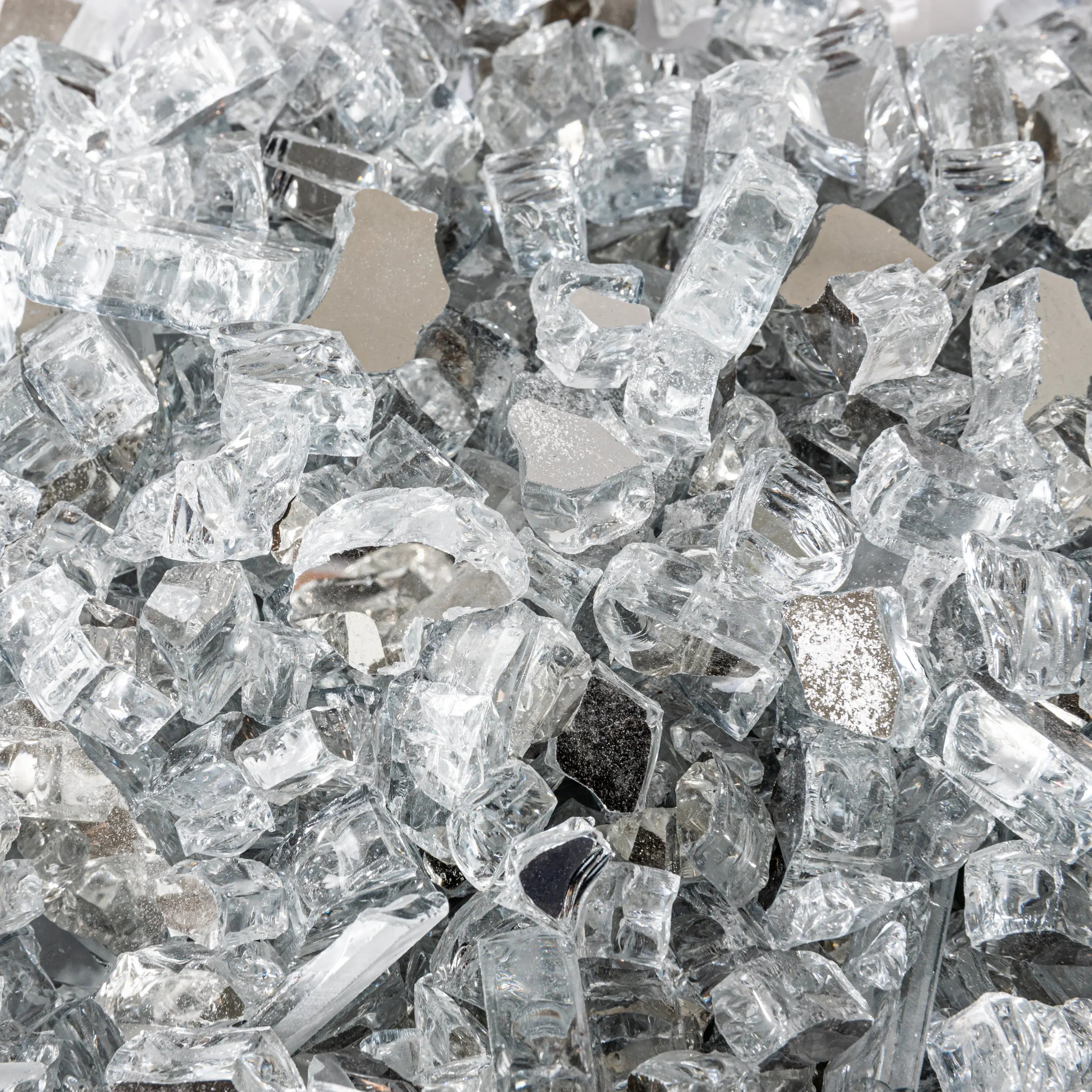 Fire Sense Crystal Clear Reflective Fire Glass | 62365